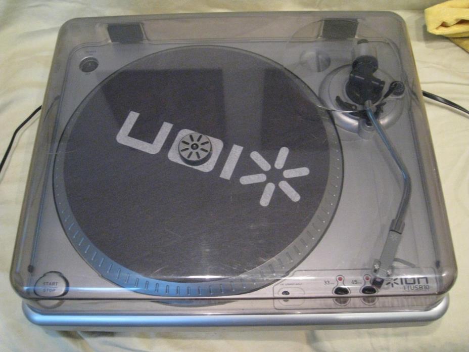 ION TTUSB10 Turntable w/USB & RCA Connection