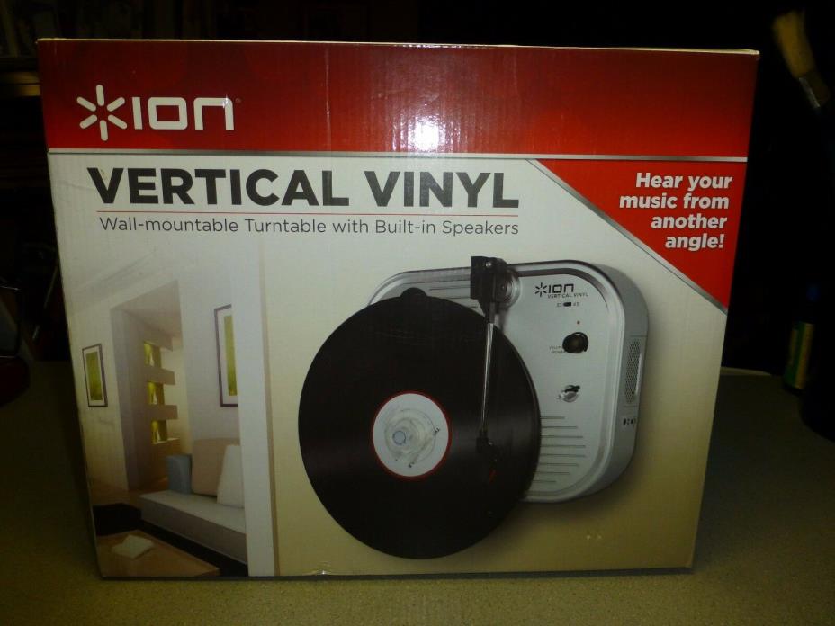 Ion Vertical Vinyl Player, NIB