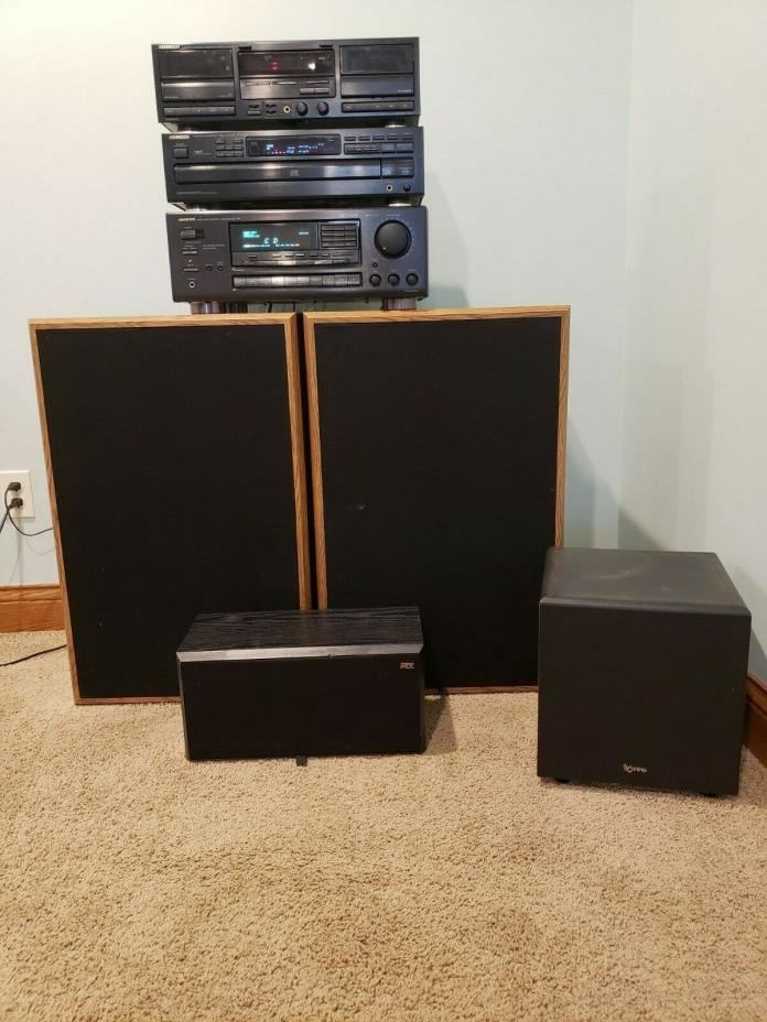 home stereo system onkyo kenwood mtx