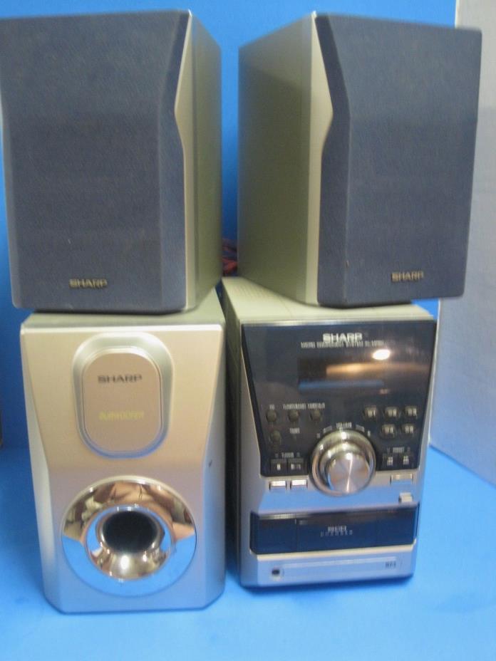 Sharp Micro component system XL-MP60 Parts or Repair only*