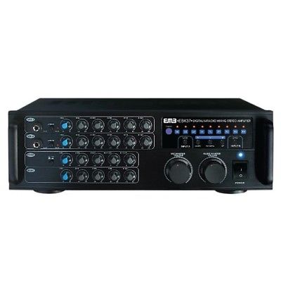 EMB Pro 700-watt Digital Karaoke Mixer Stereo Amplifier EBK37. Delivery is Free
