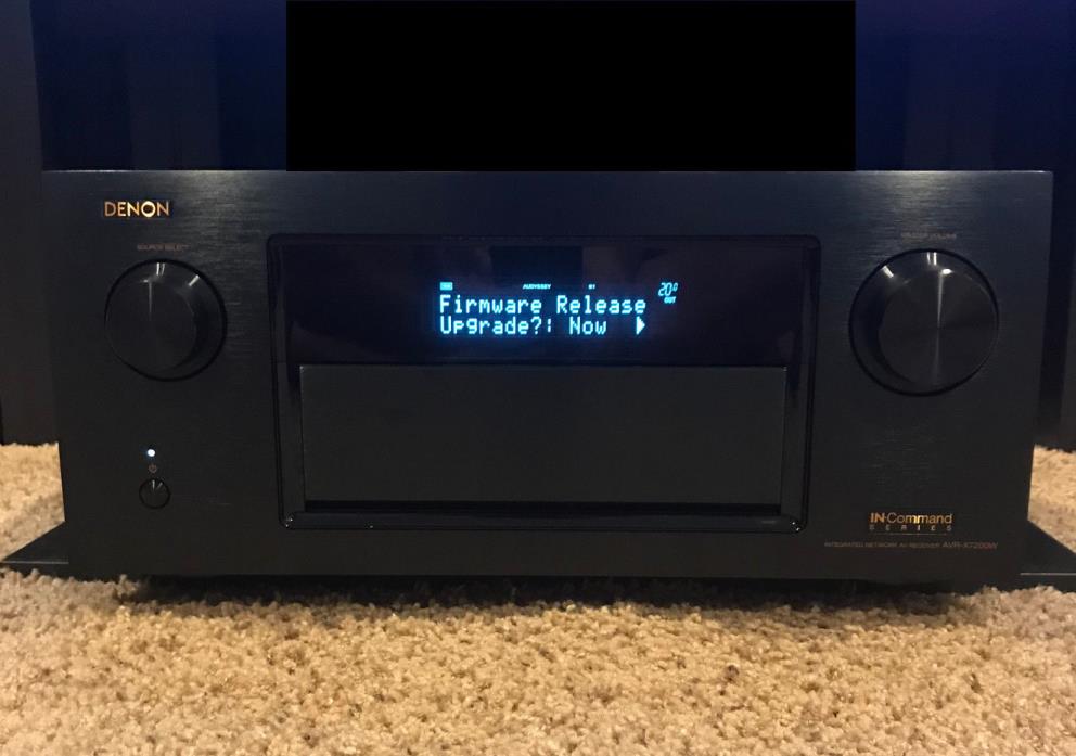 Denon AVR-X7200WA Receiver 9.2 Ch with 4K Dolby Atmos and DTS:X Master Audio