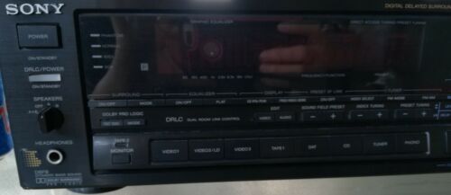 Sony STR-AV1020 Surround Sound Receiver Amplifier Tested, Working