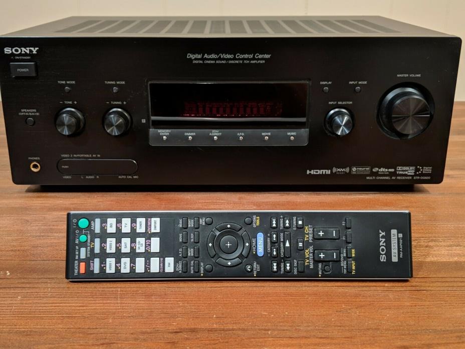 Sony STR-DG820 7.1 Channel 110 Watt Receiver