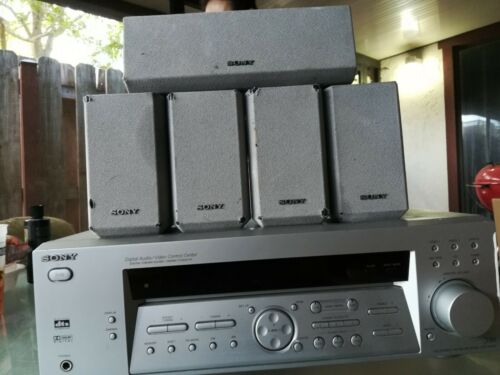 Sony STR-K740P AM/FM Surround Sound Stereo ReceiverWith Five speakers