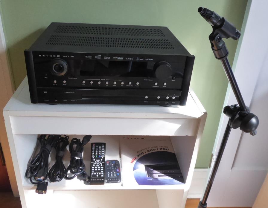 Anthem MRX 500 - 7.1 Home Theater Audio Video Receiver with ARC Room Correction