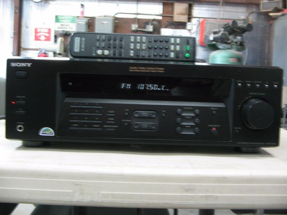 Sony STR-DE185 2-Ch 100W/CH Audio Video Stereo AM/FM Receiver/BUNDLE-FREE SHIP
