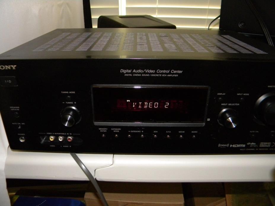 Sony Digital Audio/Video Control Center STR-DG710