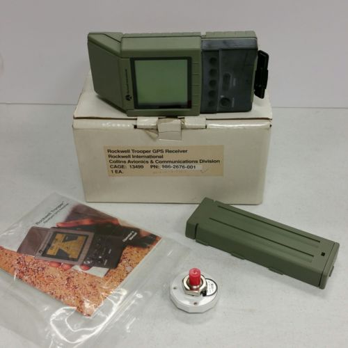 BARELY USED - Rockwell International Trooper HVN-600 Handheld GPS Receiver