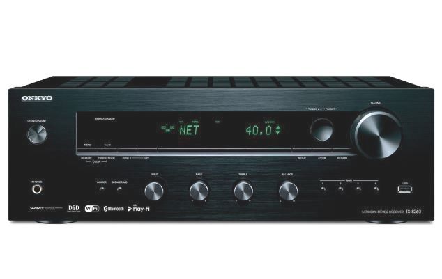 Onkyo TX-8260 Network Stereo Receiver with Built-In Wi-Fi and Bluetooth