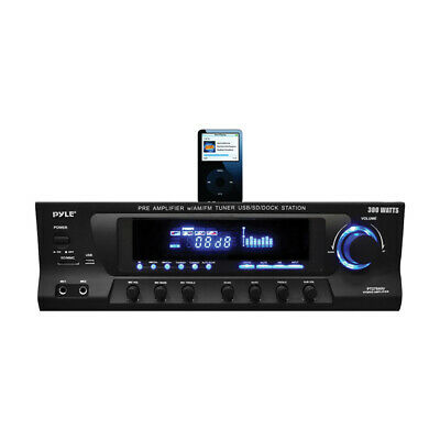 Pyle 61W Stereo Receiver AM/FM Tuner