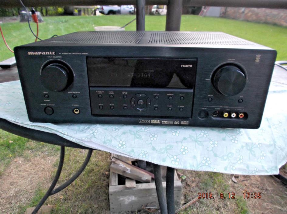 USED  MARANTZ  SR5001  7.1  HOME  THEATER  RECEIVER  W/REMOTE  (BUNDLE)