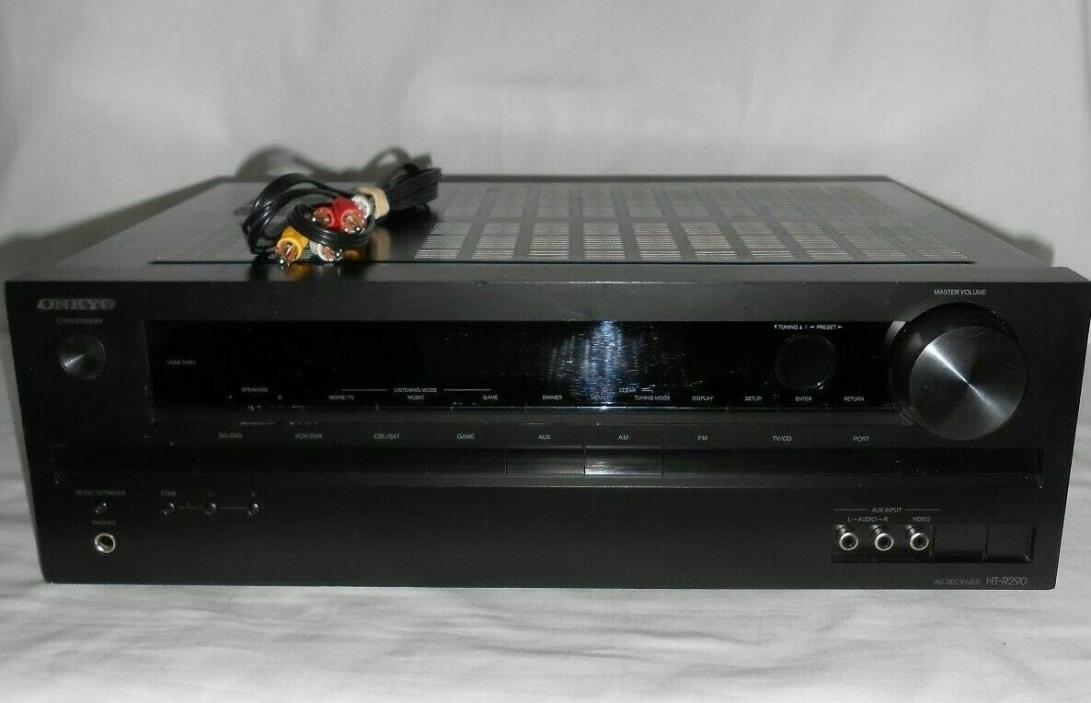 ONKYO HT-R290 5.1-CHANNEL A/V RECEIVER System power 660W