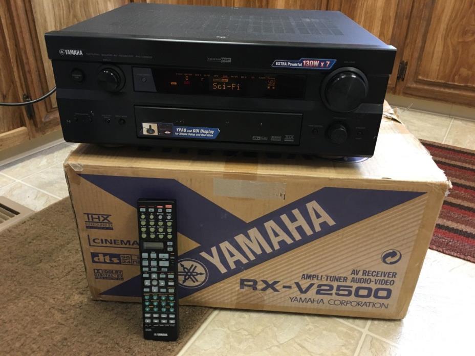 Yamaha RX V2500 7.1 Channel 130 Watt Receiver