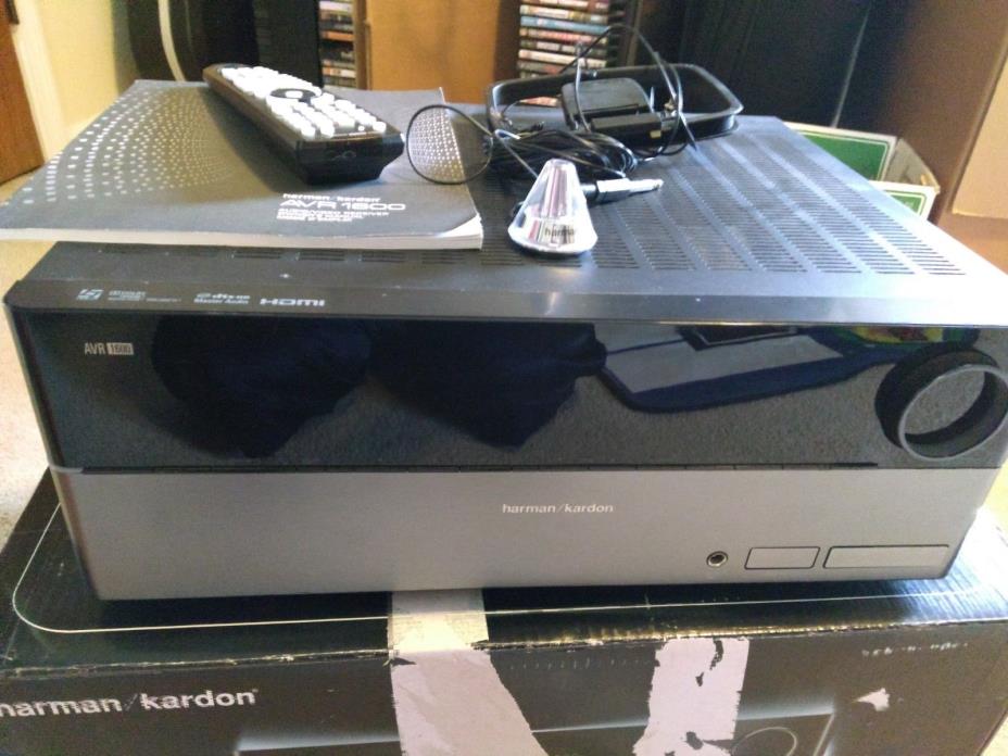 Harman Kardon AVR 1600 7.1 Channel 350 Watt Receiver