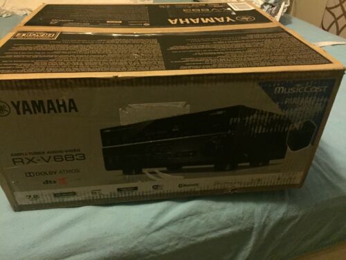 Yamaha RXV683BL 90W 7.2 Channel AV Receiver