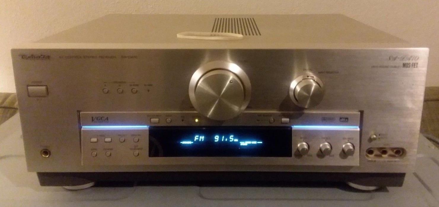 RARE! TECHNICS SA-DA10 Gold 5.1 channel DD/DTS AV receiver MOSFET Variable Gain