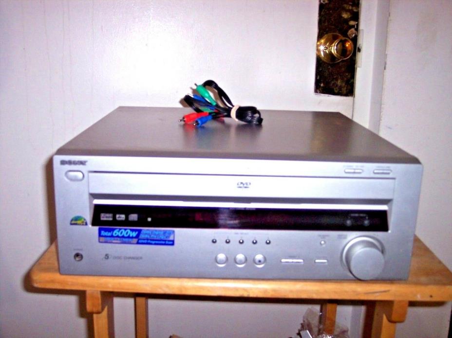 SONY AVD-K800P 5.1 ch 600w Home Theater Receiver w/5 Disc DVD/CD player