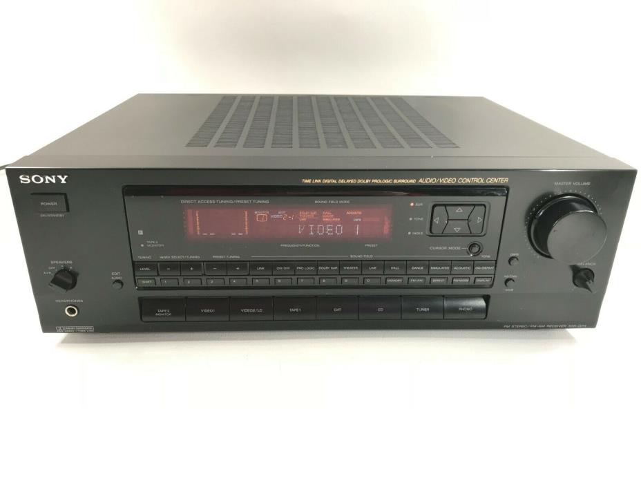Sony STR-D711 Home Theater Receiver Dolby AV Amplifier 5.1 Channel DTS Test Pics