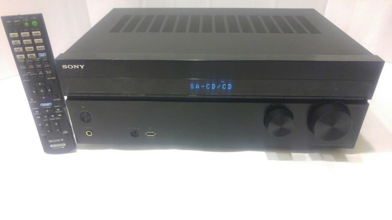 SONY STR-DH740 7.2 CH 4K PASSTHROUGH HD 3D AVR WITH IPHONE CONNECTIVITY 0319-S9