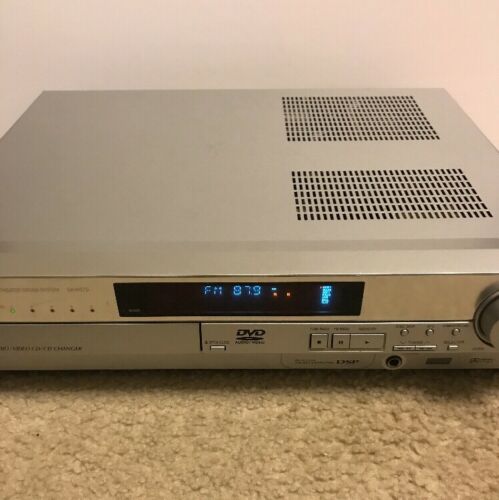 Panasonic Combo Receiver 5 DVD CD Player Stereo Amplifier SA-HT75 No Remote