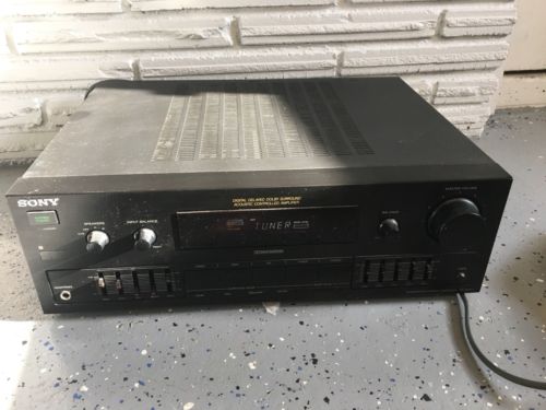 SONY TA-AV411 Acoustic Controlled Amplifier.   Integrated Stereo Amplifier