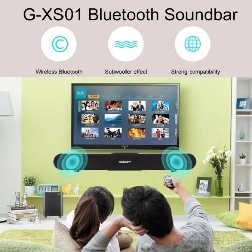XGODY TV Wireless Sound Bar Home Theater Built-in Subwoofer Bluetooth Sound Bar