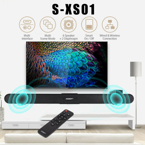 2019 New XGODY Home Theater Bluetooth Subwoofer Soundbar Wireless Sound Bar @6