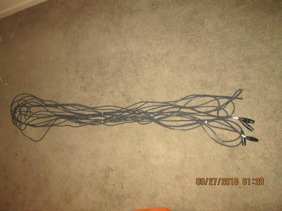 A Rare 50' Pair of Servo Cables from Infinity IRS Epsilon SCU Crossover Beta V