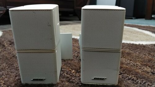 Bose jewel cube speakers white