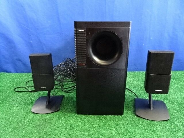 Bose Acoustimass 10 Series II Home Theater System Subwoofer w/ 2 Cube Speakers