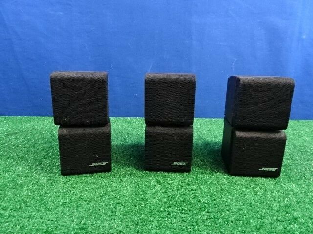 Lot of 3 Bose Acoustimass Double Cube Speakers