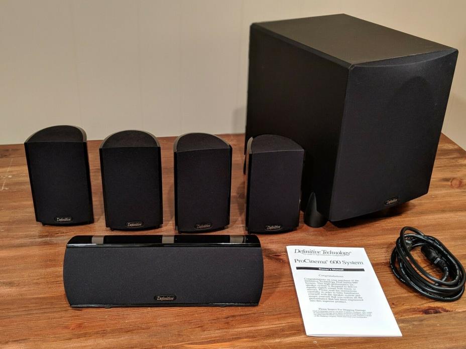 Definitive Technology ProCinema 600.6 Home Theater Speaker System