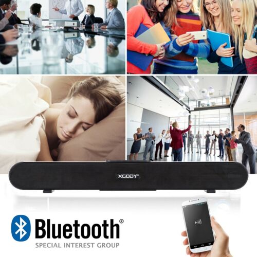 XGODY Wireless Built-in Subwoofer TV Sound Bar Home Theater Bluetooth Sound Bar