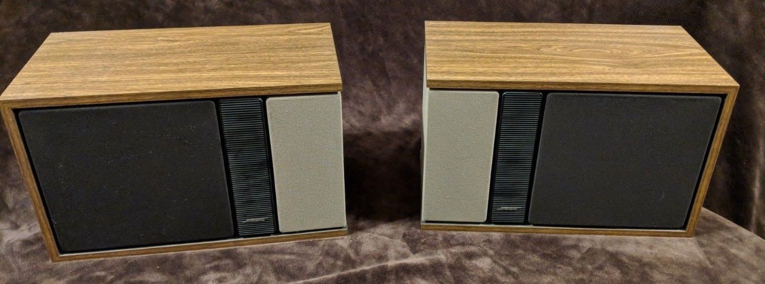 Vintage Bose 301 Series II Speakers in Near Perfect Condition