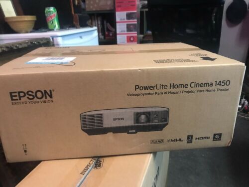 Brand New Sealed Epson Home Cinema 1450 1080p 3LCD Projector V11H836020