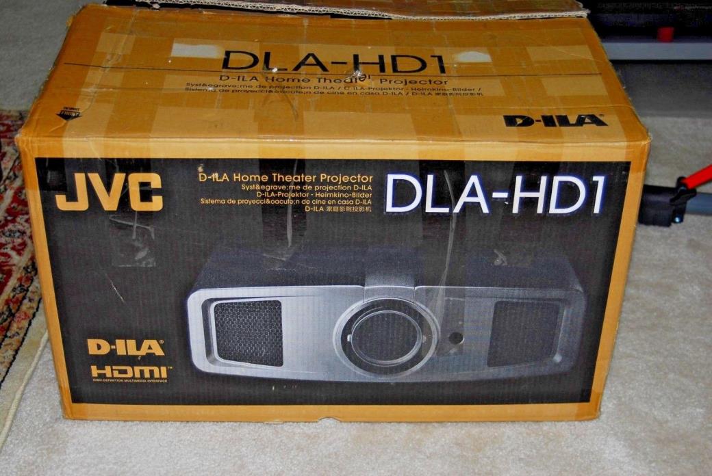 BEAUTIFUL, JVC DLA HD1-BU PROJECTOR