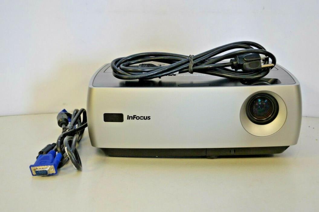 InFocus IN24+ DLP Projector 2400 ANSI Lumens With 73 Used Lamp Hours