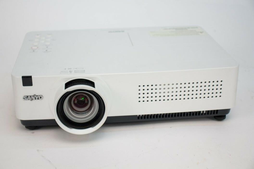 Sanyo PLC-WXU300 3 LCD Projector 2500 Lumens WXGA 500:1 2375 Hours