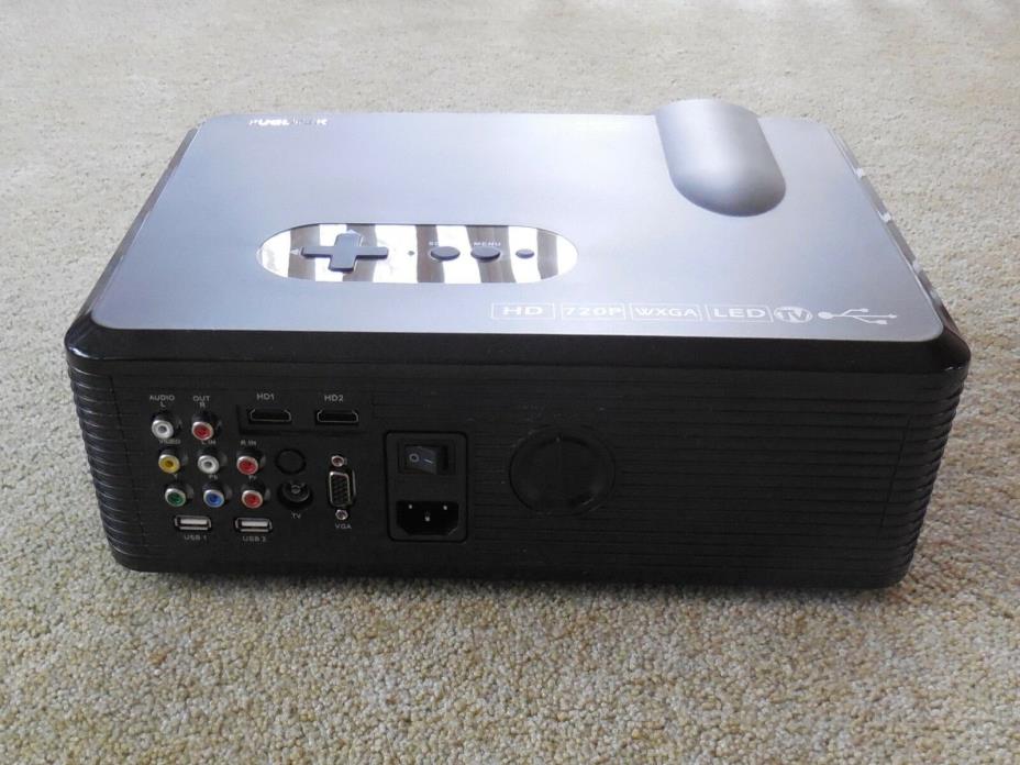 Fugetek FG-867 720P HD LCD Video Projector, stopped working,sell for parts,as is