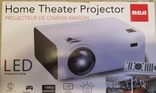 RCA Home Theater Projector 1080P 2200 Lumens - RPJ119 - NIP,  Movie, Party