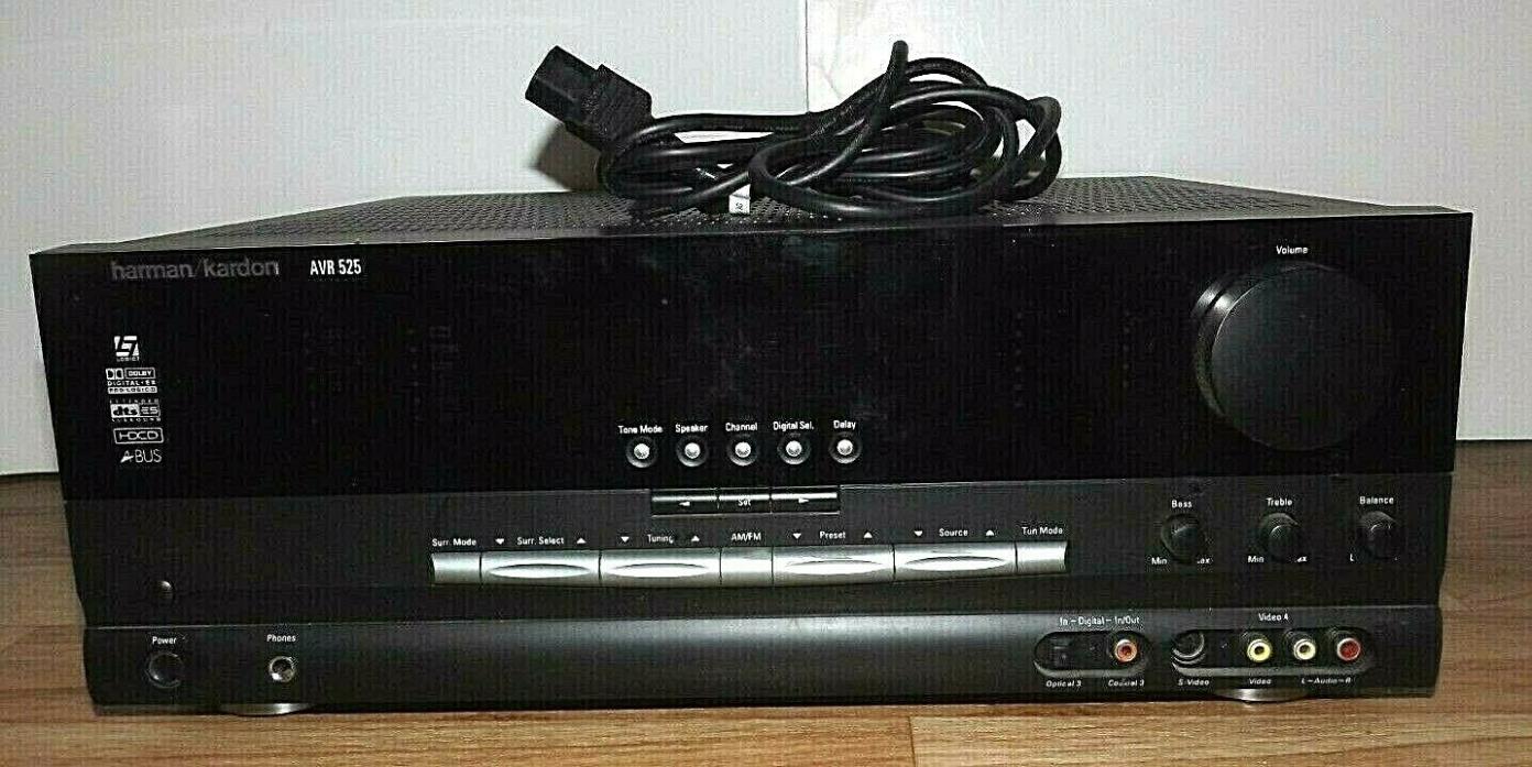 Harman/Kardon AVR525 490W Digital 7.1-Ch Surround Receiver