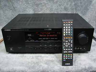 Yamaha RX-V563 AV Receiver + Rmote 7.1 Channel HDMI Home Theater Surround Tested