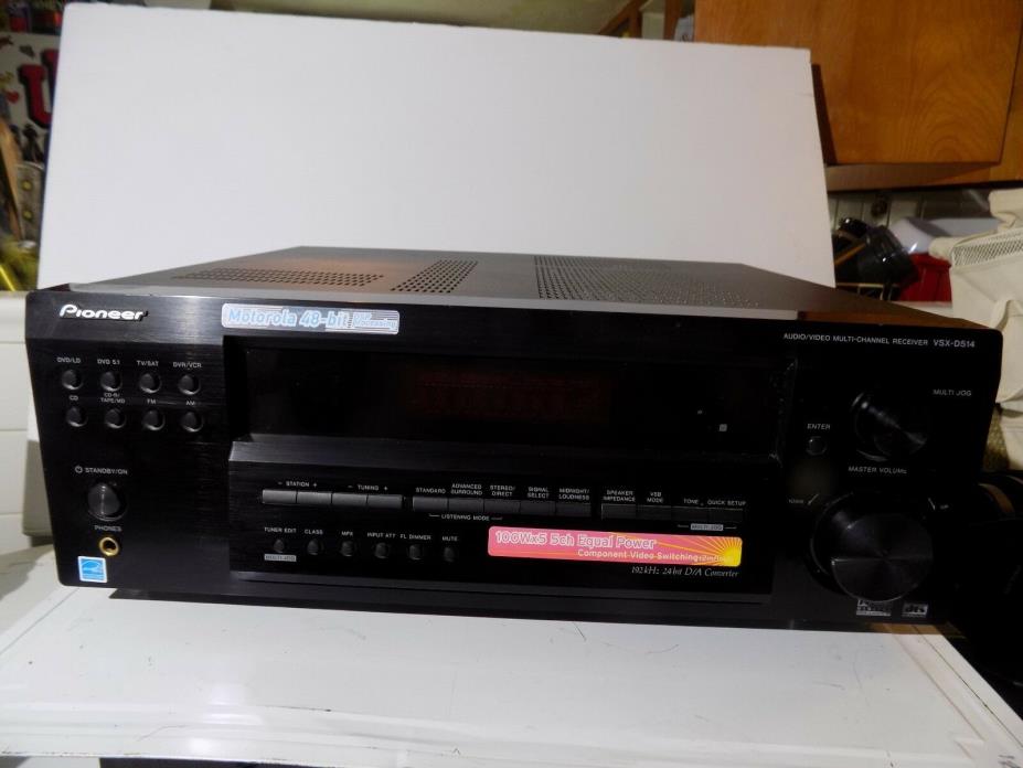 Pioneer Audio-Vieo MultiChannel Receiver VSX D514