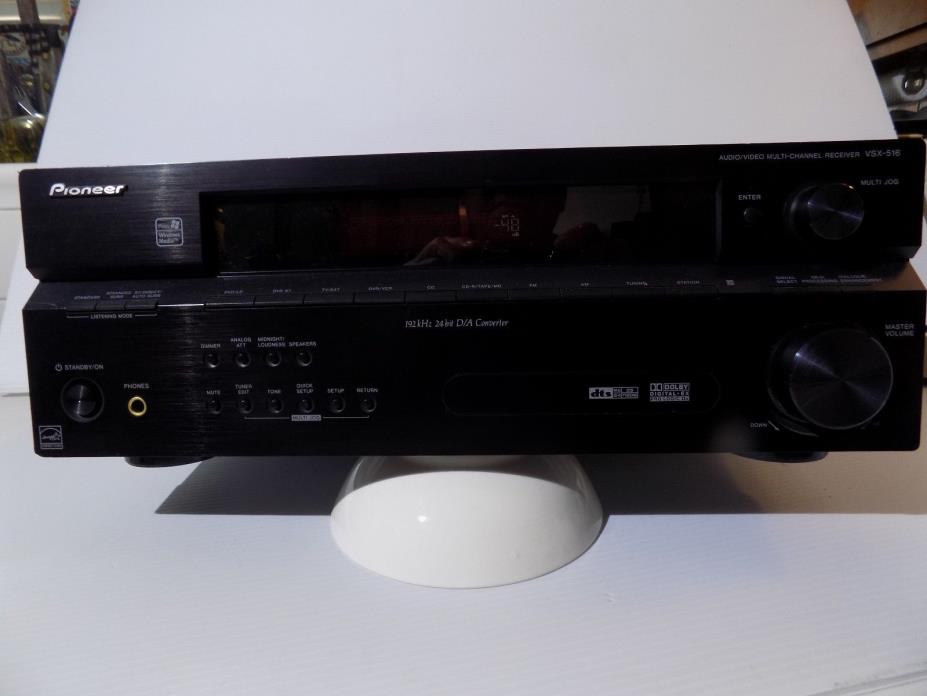 Pioneer VSX 516K 6.1 Channel 100 Watt Audio Visual Stereo Receiver