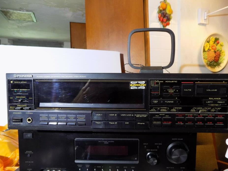 Pioneer VSX-4000 Reciever