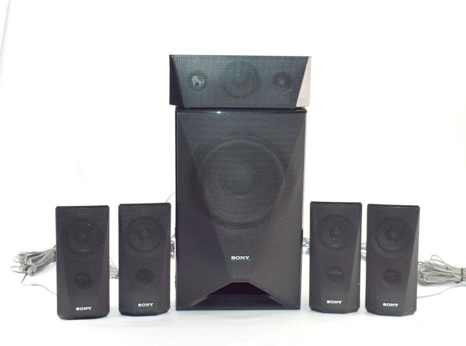 Sony BDV-E3100 Home Theater System SPEAKERS AND SUBWOOFER ONLY -JEM1621*