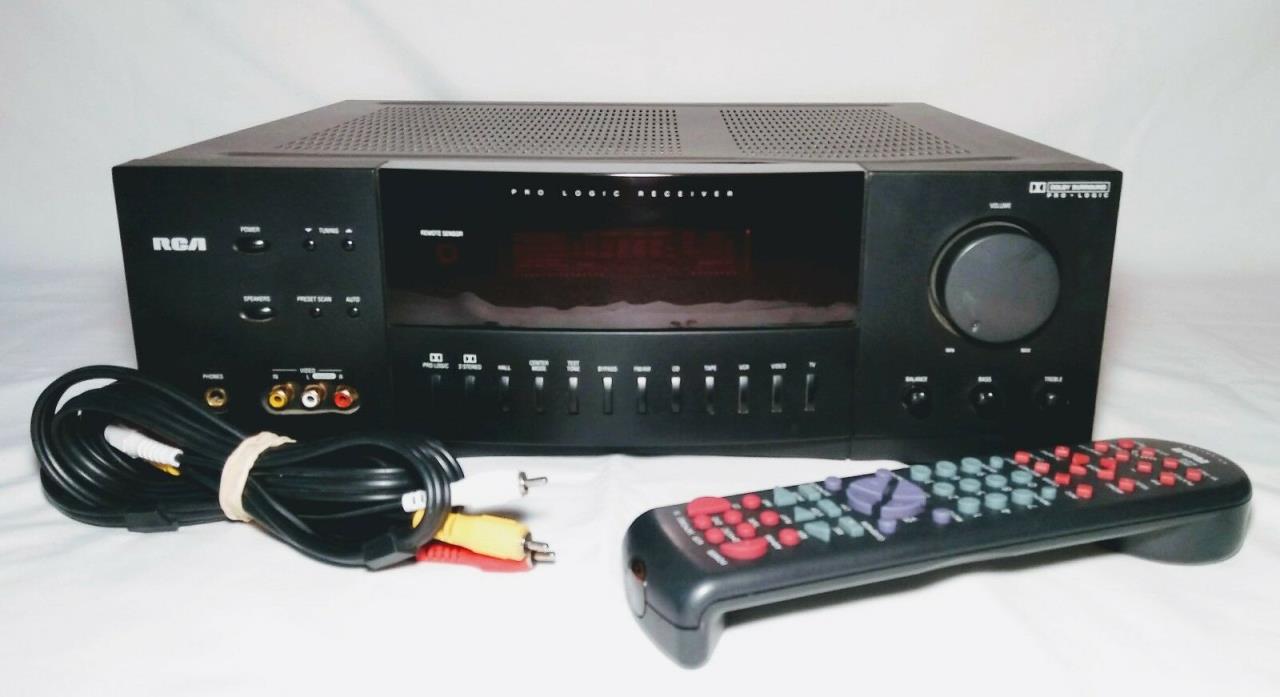 RCA RV 9978A Receiver Pro-Logic Stereo bundle with Remote and guide in CD