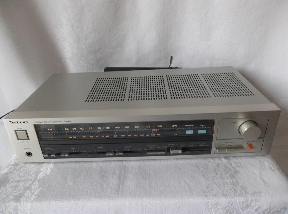 Technics Model SA-120 Stereo AM/FM Receiver Working Condition
