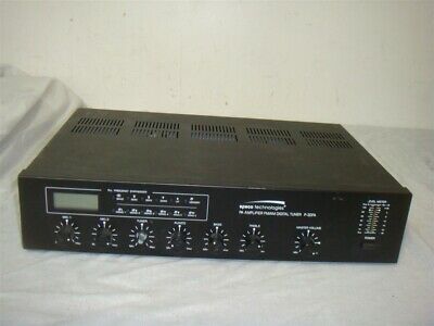 SPECO TECHNOLOGIES P-30FA PA AMPLIFIER WITH AM/FM DIGITAL TUNER